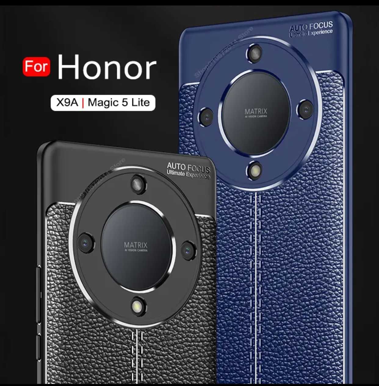 Husa Premium Antisoc model PIELE pt Honor 70 4G , Honor Magic 5 Lite