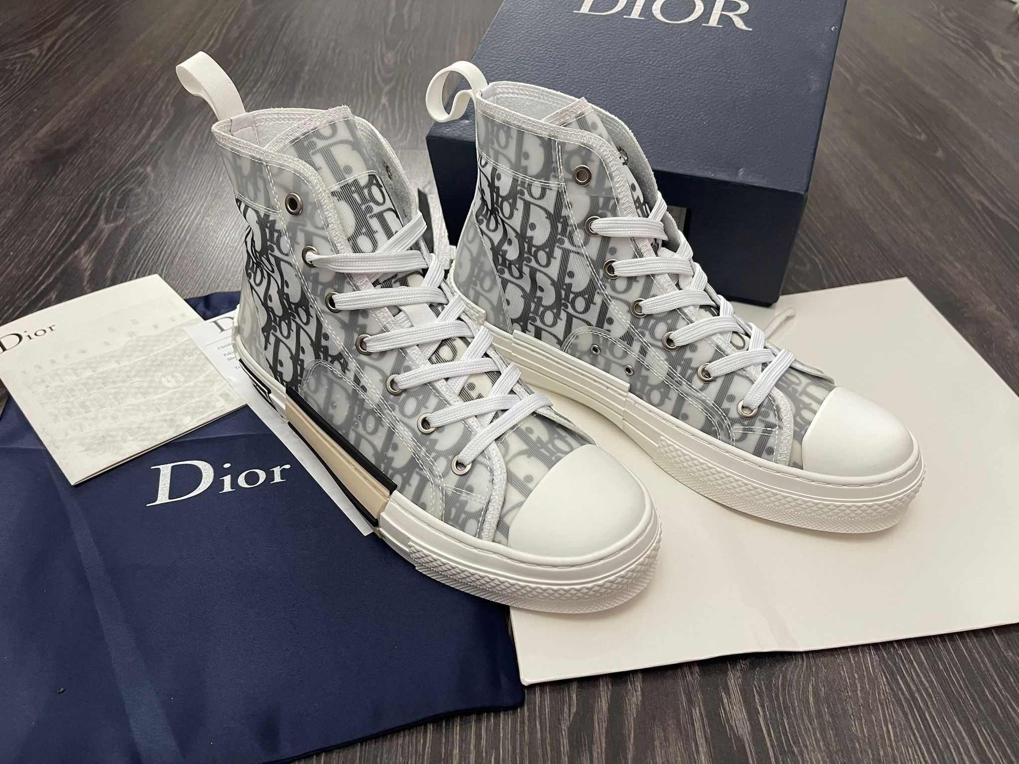 Adidasi Unisex Dior B 23 High | Full BOX