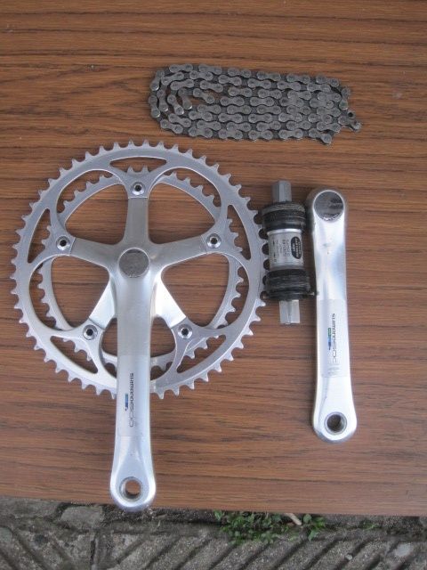 Shimano 600/ultegra/tri-color-6400-groupset