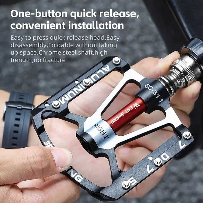 Быстросъёмные педали 3 промподшибника