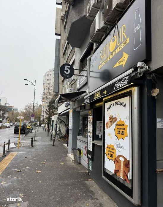 Spatiu comercial | Zona  Romana, Dorobanti |Cu  vanzare la geam