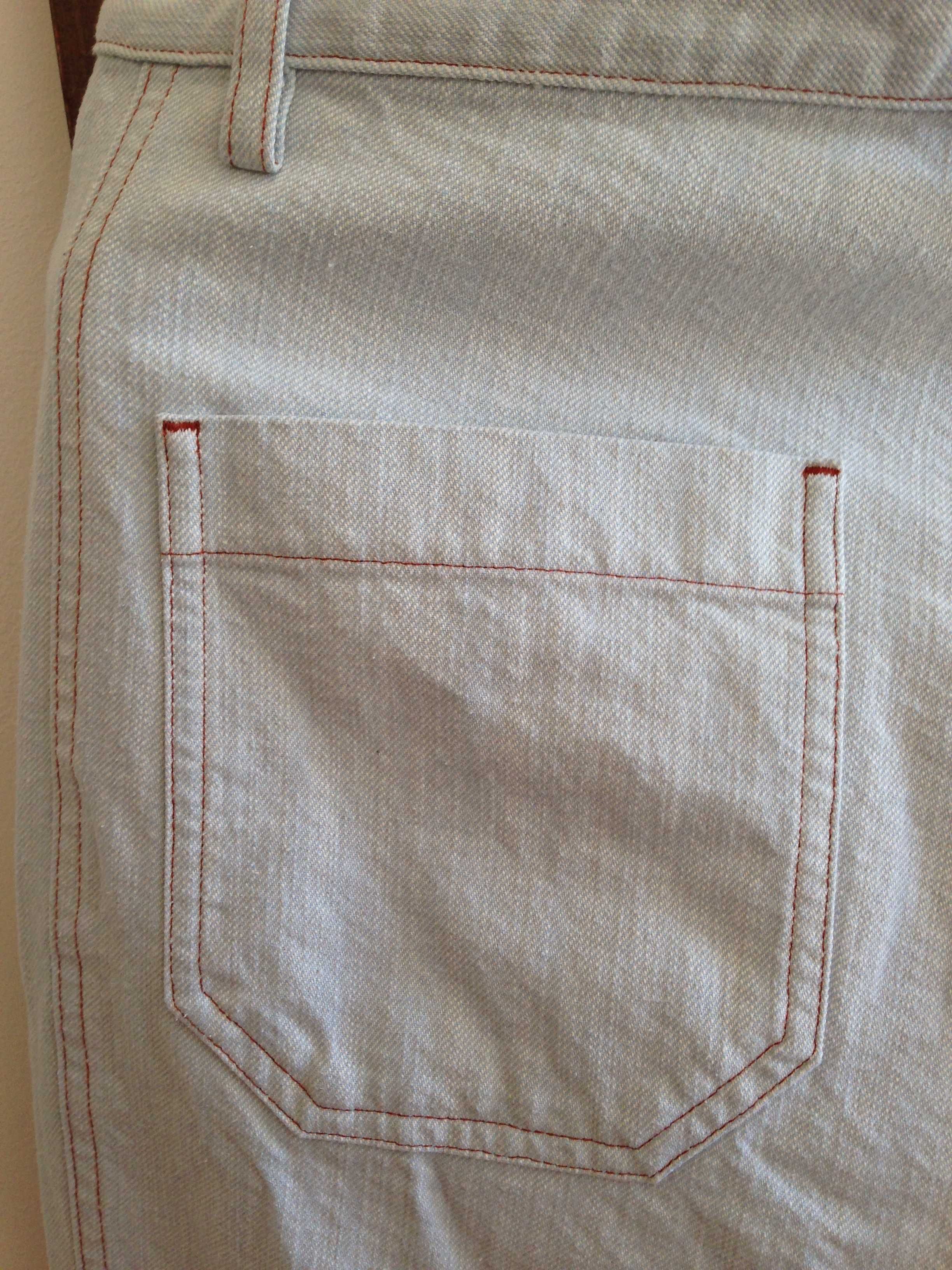 Дамски летни дънки/тип панталон марка  Sessun, Франция.  НОВИ
