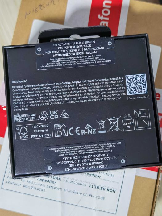 Samsung Galaxy Buds 3 Pro Silver Factura Garantie Sigilat Black Friday