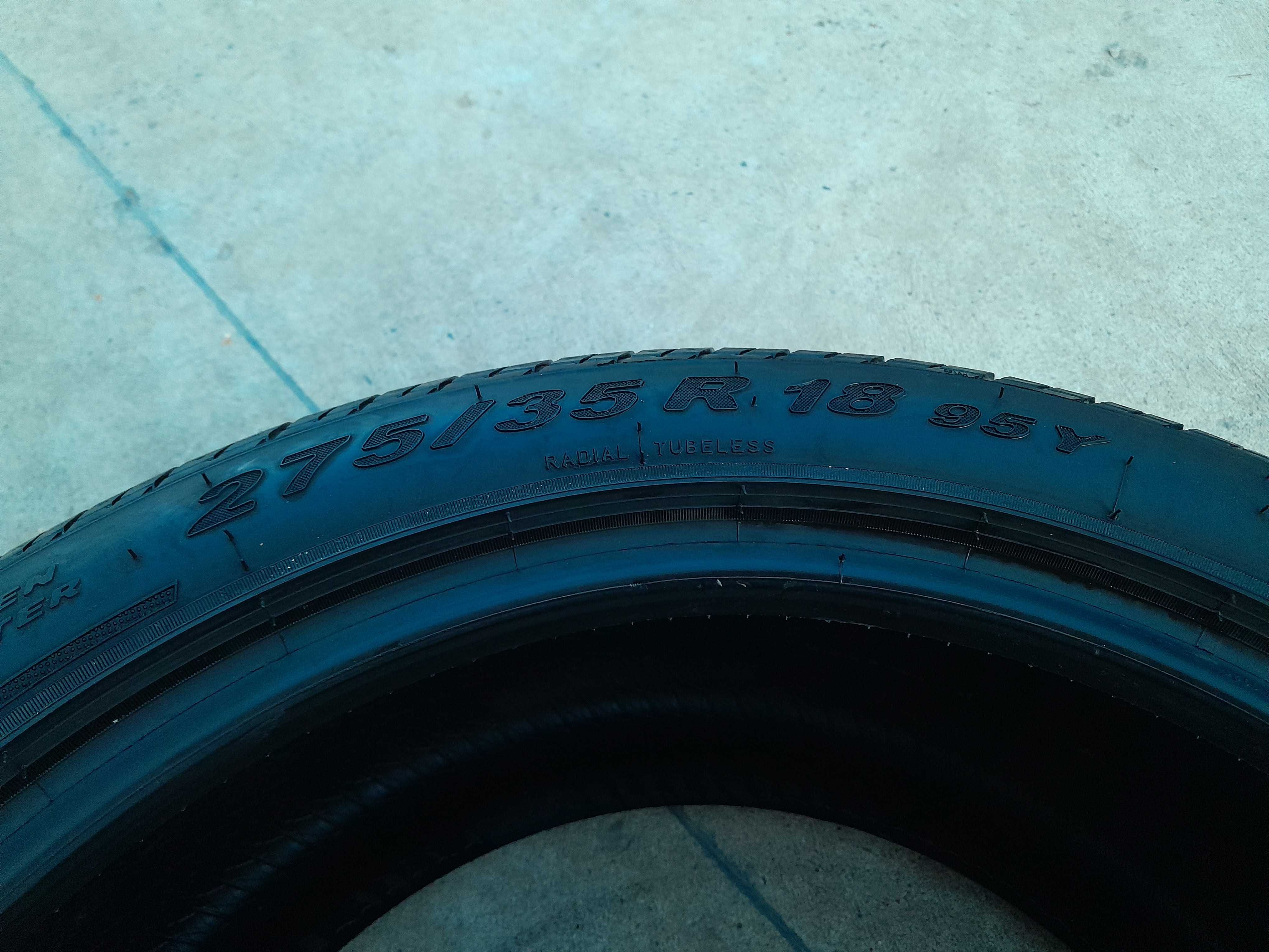 O anvelopa de vara 275 35 18 pirelli p zero rosso profil 7,5 mm 1921