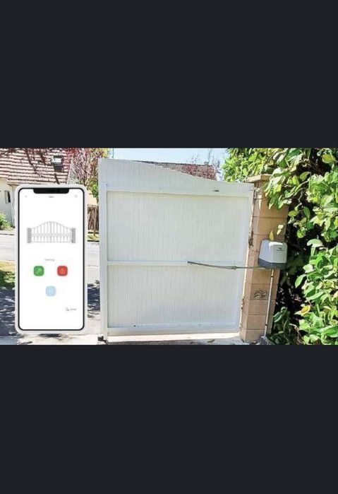 Автоматика для распашных ворот!