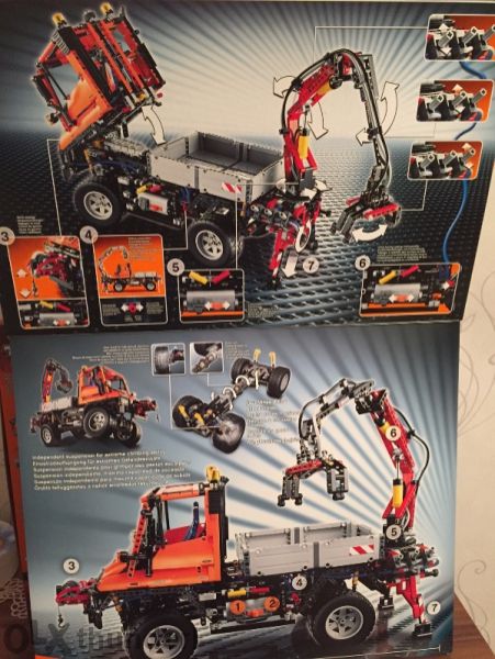 Ново Лего Техник 8110 - Камион Mercedes, Lego Technic Unimog U400