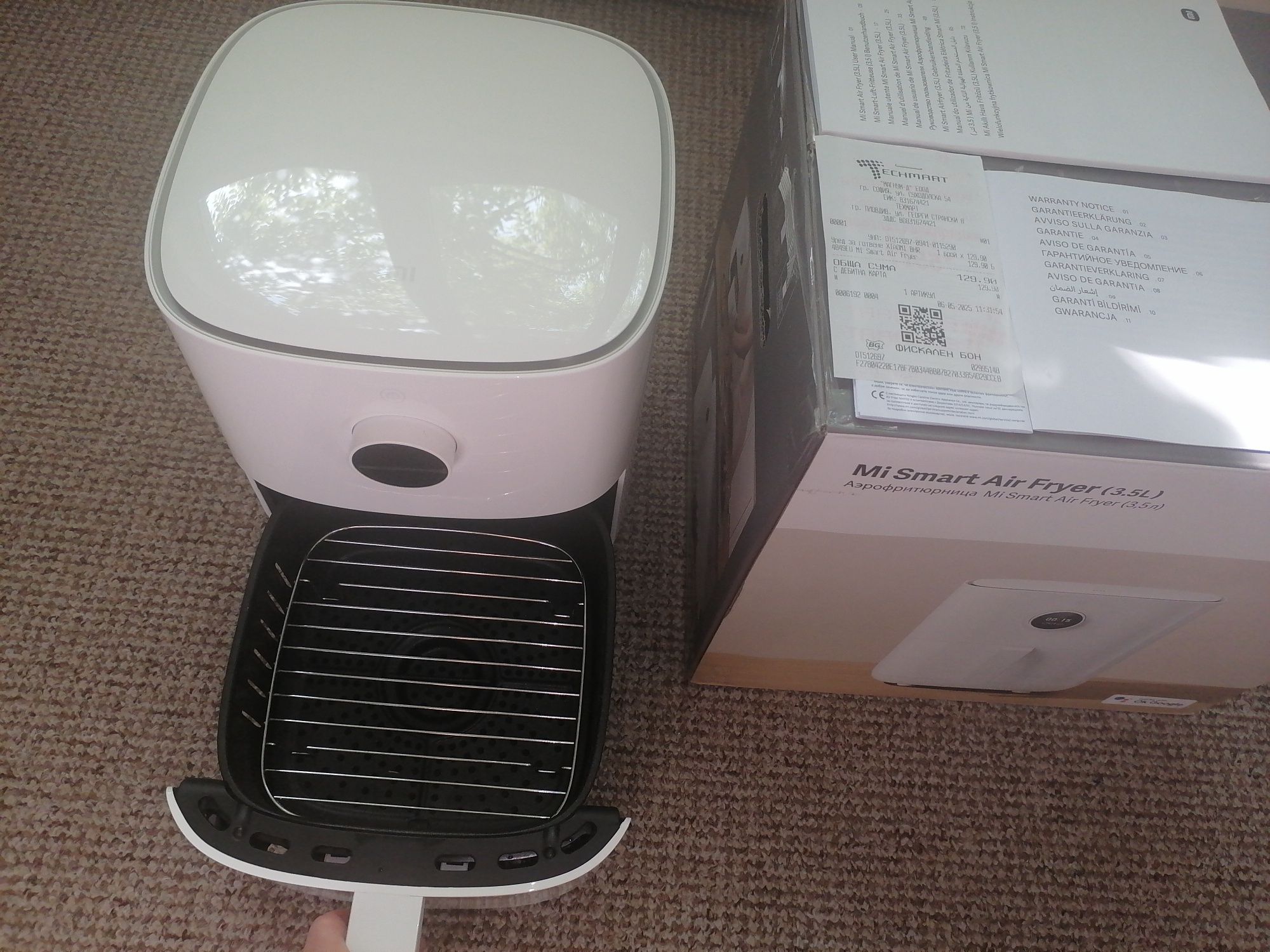 Нов airfryer XIAOMI Mi smart 3.5