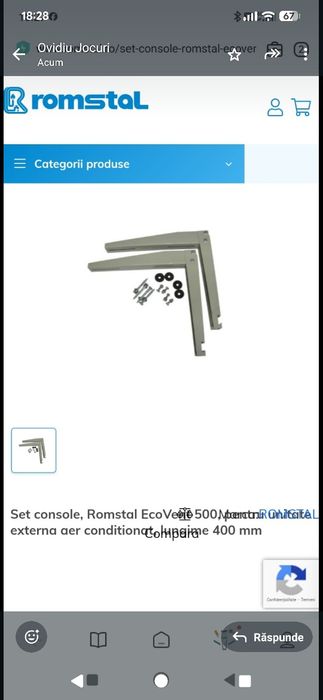 Set console, Romstal EcoVent 500