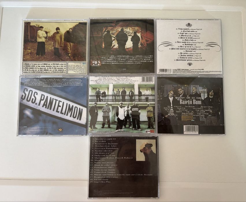 Cd-uri hip/hop B.u.g Mafia & Parazitii