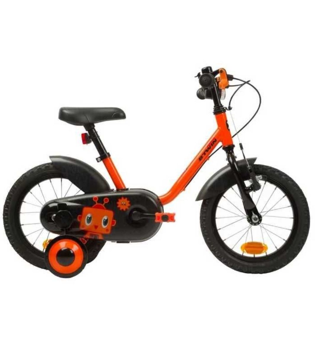 Bicicletă 14" 3-5 ani 500 Robot