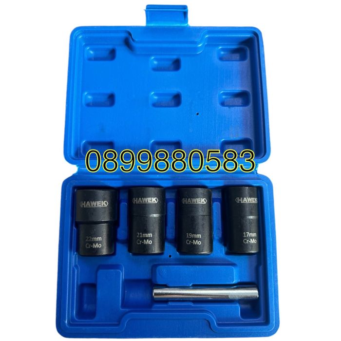 Комплект екстрактори за болтове 5 части , HAWEK