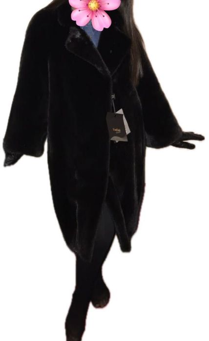 Натуральная норковая шуба!