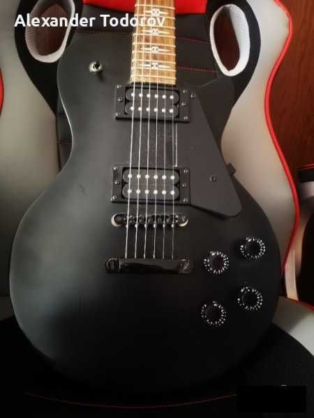 Китара Stagg Les Paul Gothic Black L320