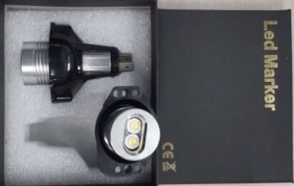 Bec BMW H8 Led Angel Eyes canbus 3 5 240 X1 X5 X6 E60 E70 E81 E87 E90