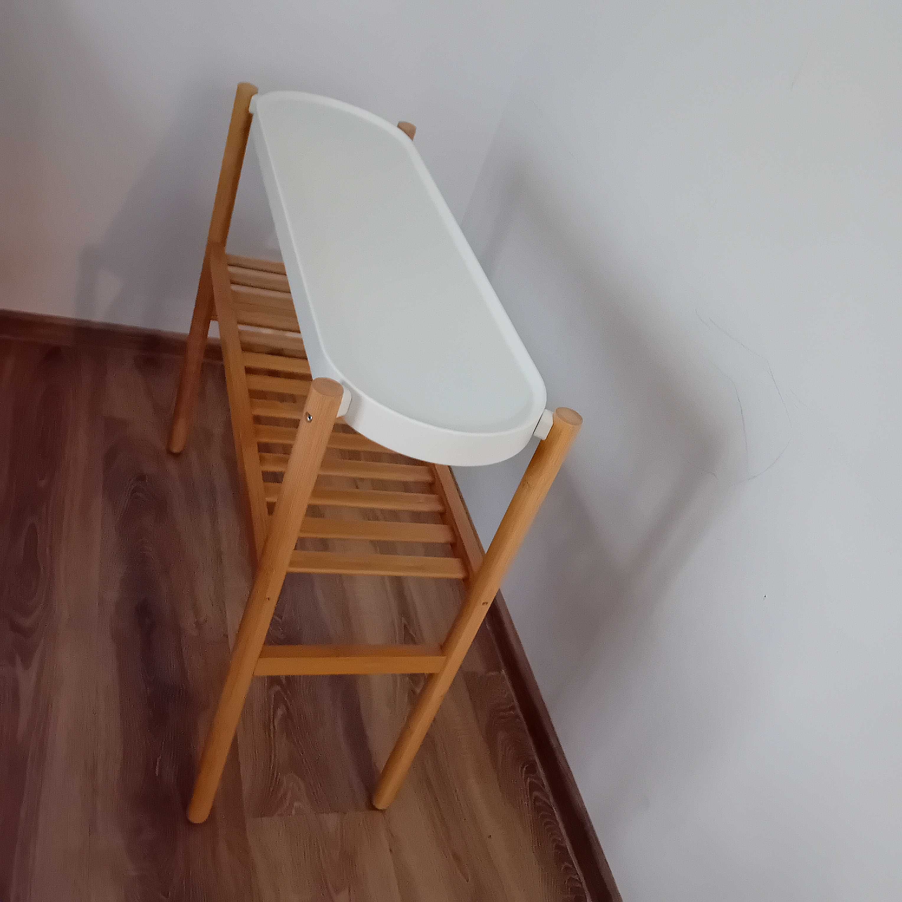 Suport plante, bambus/alb, 70 cm Ikea