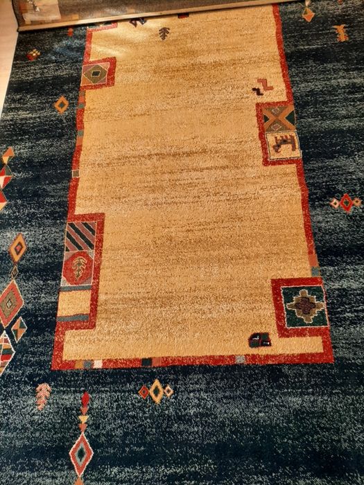 Натуральный турецкий ковёр 2×3, отличное состояние