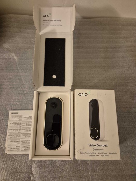 Sonerie Arlo HD, sonerie de supraveghere WiFi wireless pentru exterior