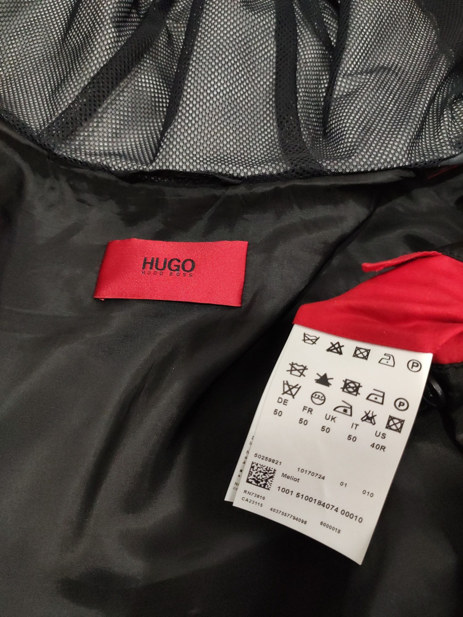 Geaca lungă Hugo Boss impermeabila mărimea 50 (M)