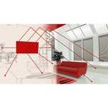 Panou radiant infrarosu, de perete 300W alb