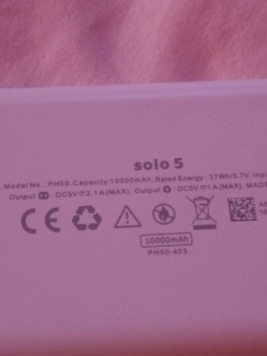 Vand incarcator extern Romoss 10000mAh