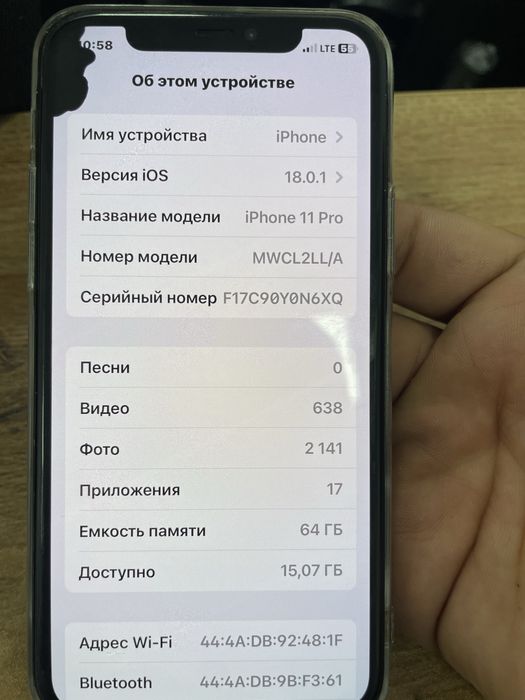 Iphone 11pro Holati yaxshi