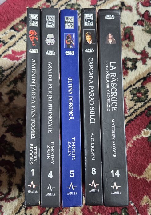 Star Wars - 5 volume din colectia Amaltea - in conditii excelente