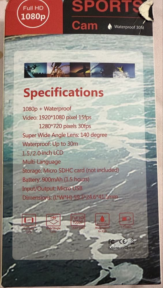 Camera Sports Full HD