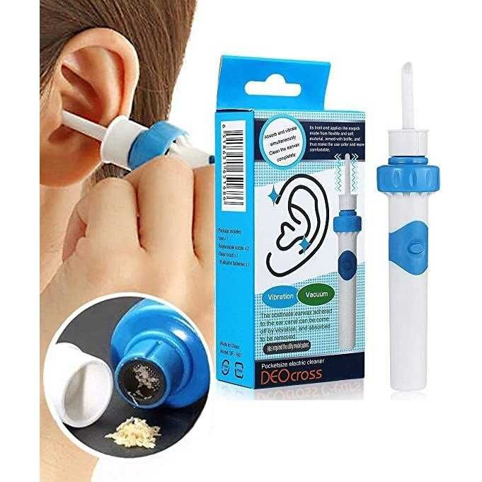 Електрически уред за почистване на уши DEO CROSS C-EARS, Вакуум