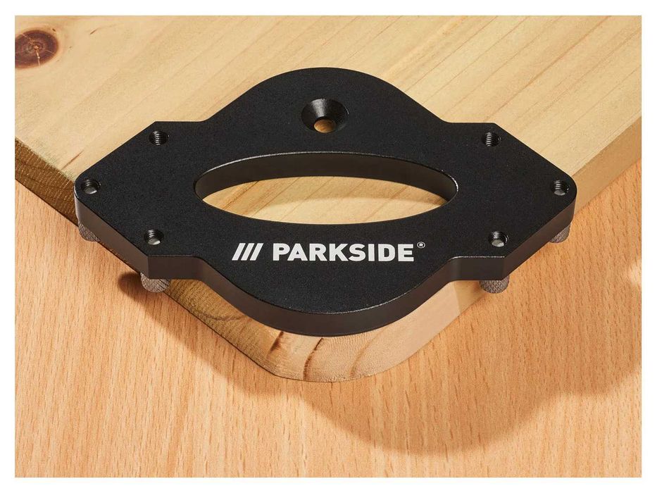 Set Șabloane de frezare din aluminiu PARKSIDE PAFO 6 A1, freza router