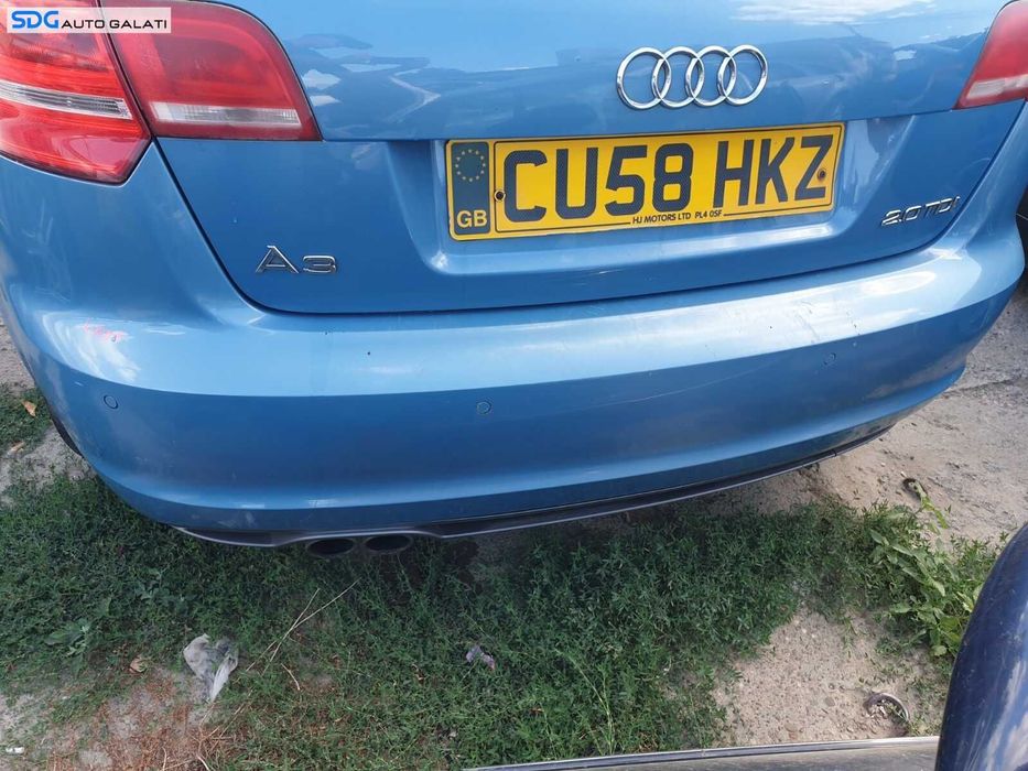 Haion Hayon Portbagaj Dezechipat cu Luneta Geam Sticla si Eleron Audi A3 8P Hatchback 4 usi 2004 - 2013 Culoare LX5T [C7903] [C7904]