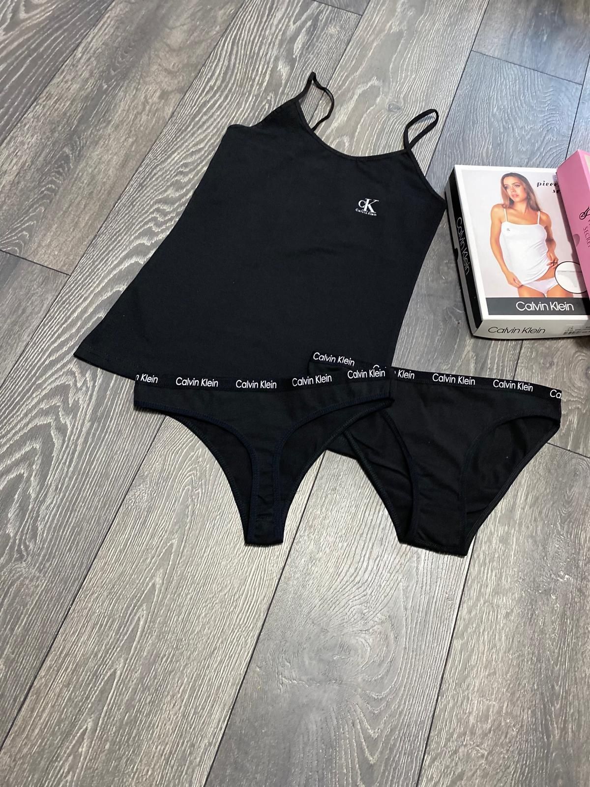 Set dama chiloți 3 piese ck