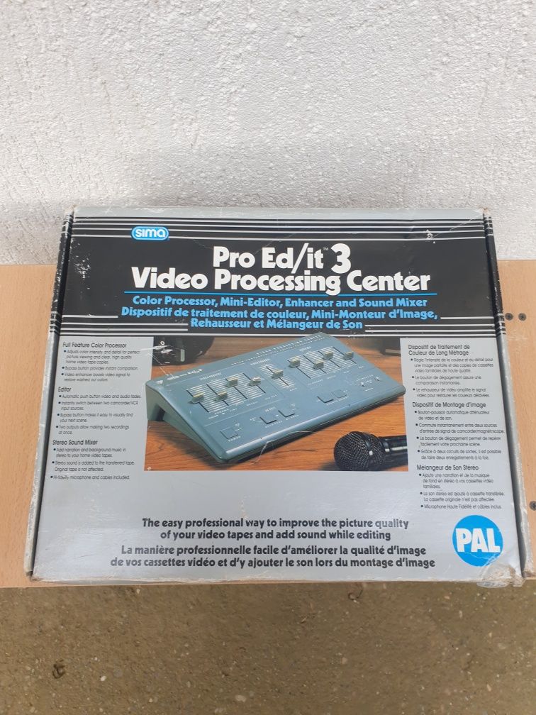 Sima Pro Ed/it 3 Video Processing Center 1991 Vintage IN BOX MINT