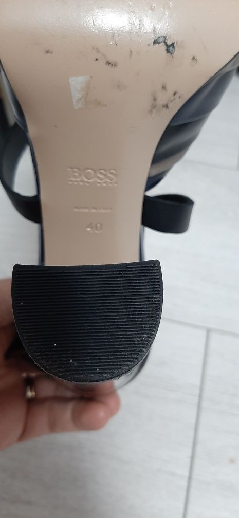 Sandale + geanta piele Hugo Boss