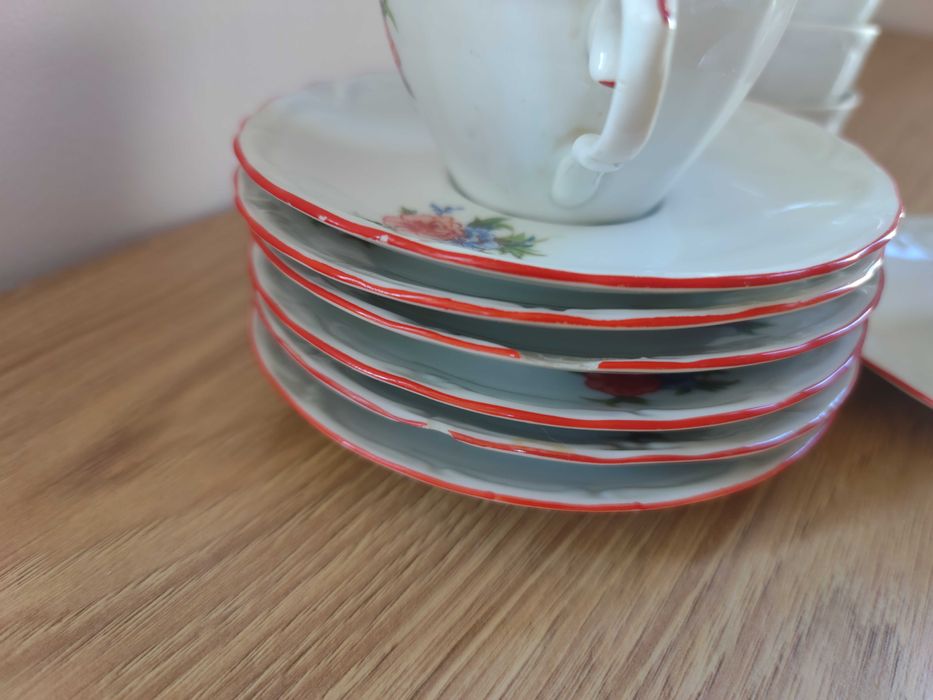 Porțelan românesc set cafea lapte