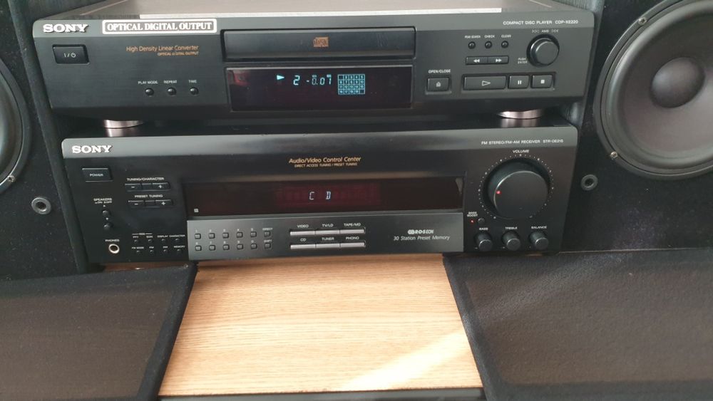 Linie audio Sony STR-DE215 cu boxe