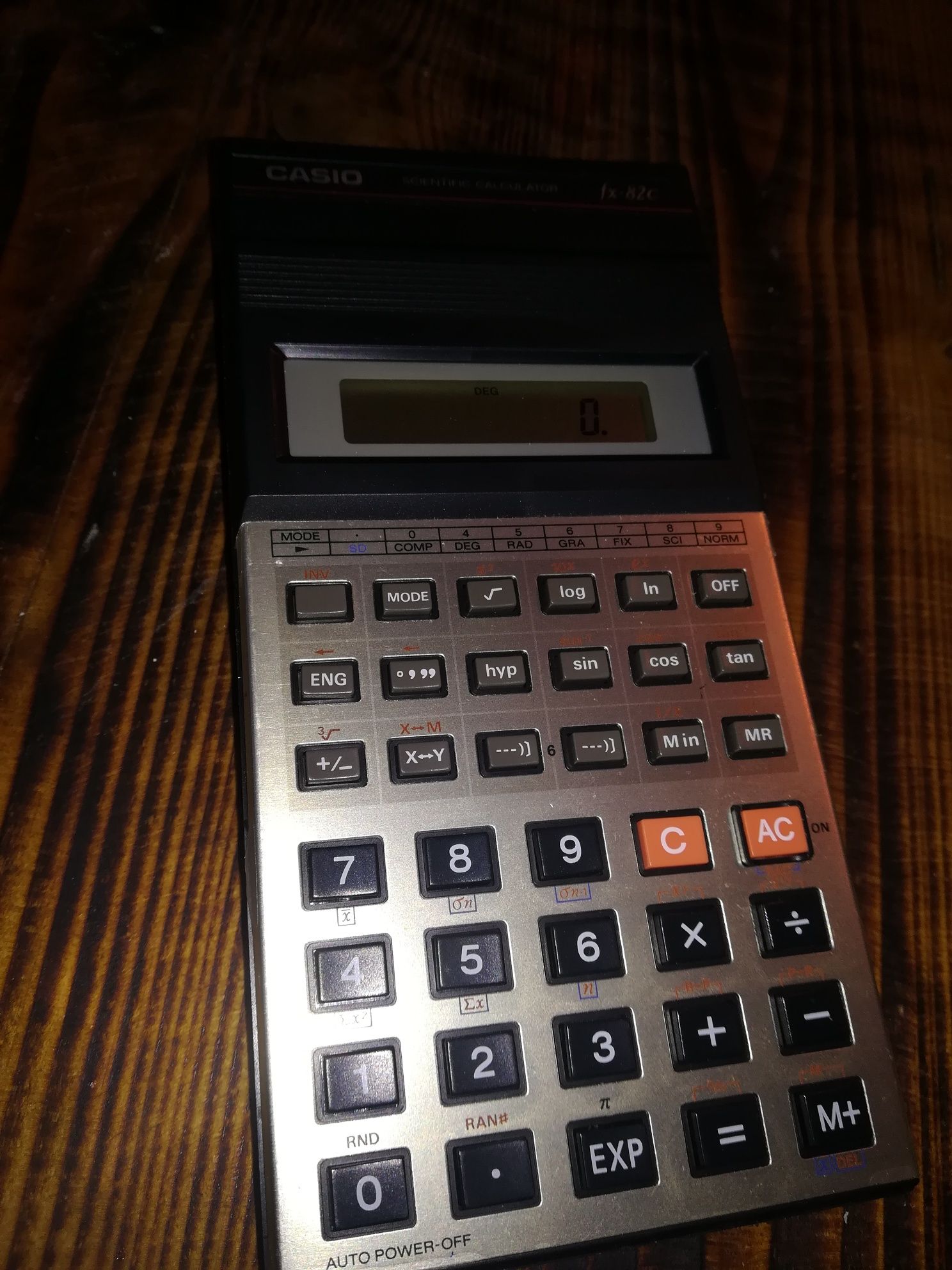 Casio FX 82-C calculator stiintific de colectie