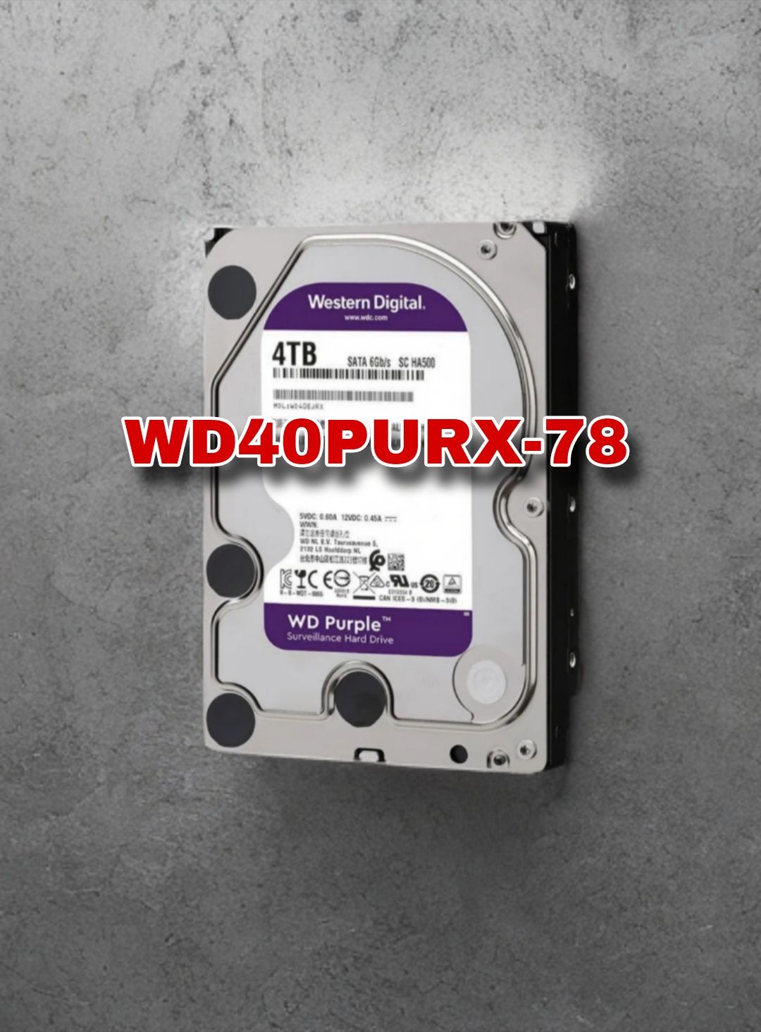 Жесткий диск WD40PURX-78