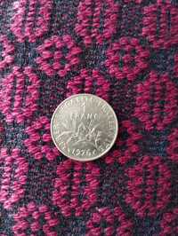 Монета от 1 френски франк