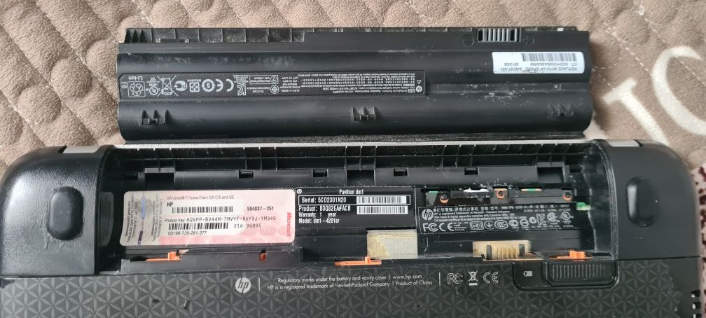 Ноутбук HP pavilion dm1