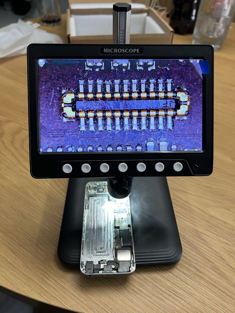 Microscop Digital FHD  7 inch,zoom 1X-1200X/NOU,Livrare 10 Lei