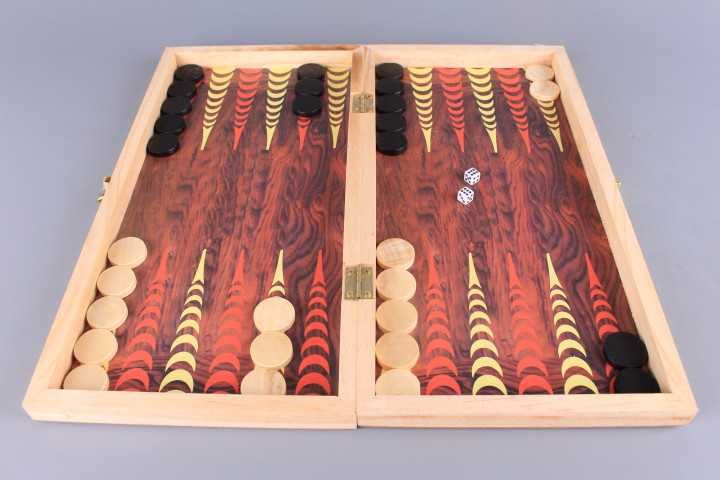Дъска за шах дъска за табла голяма дървена шахматна дъска 48х48см