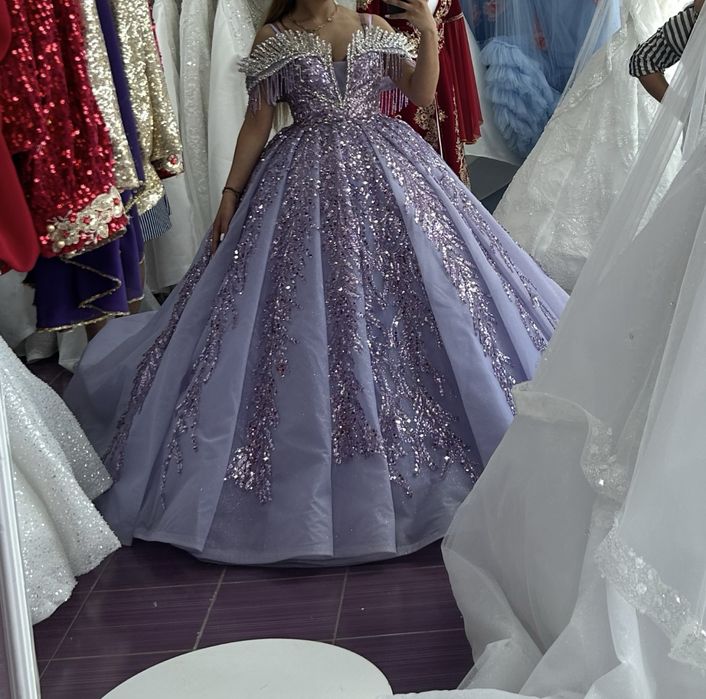 Годежна ракля цвят лилав