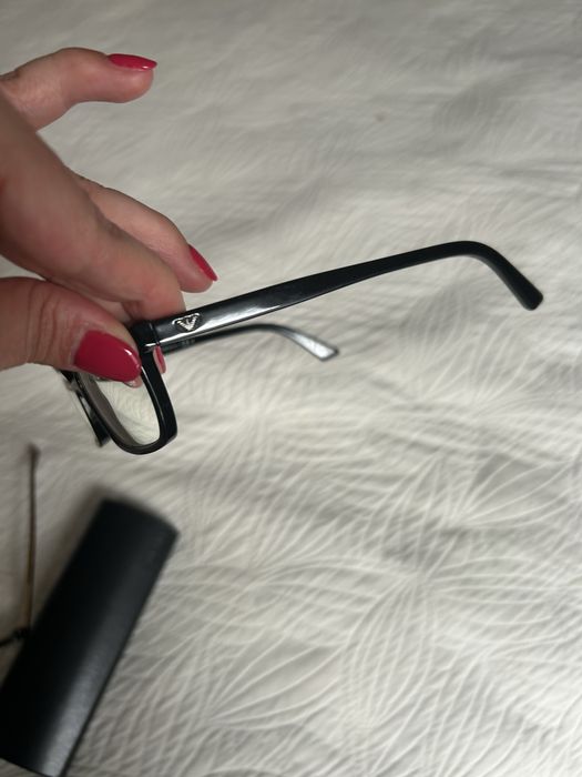 Диоптрични маркови очила Armani мъжки черни