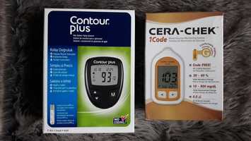 Glucometre Contour plus, Code free si Cera Chek.