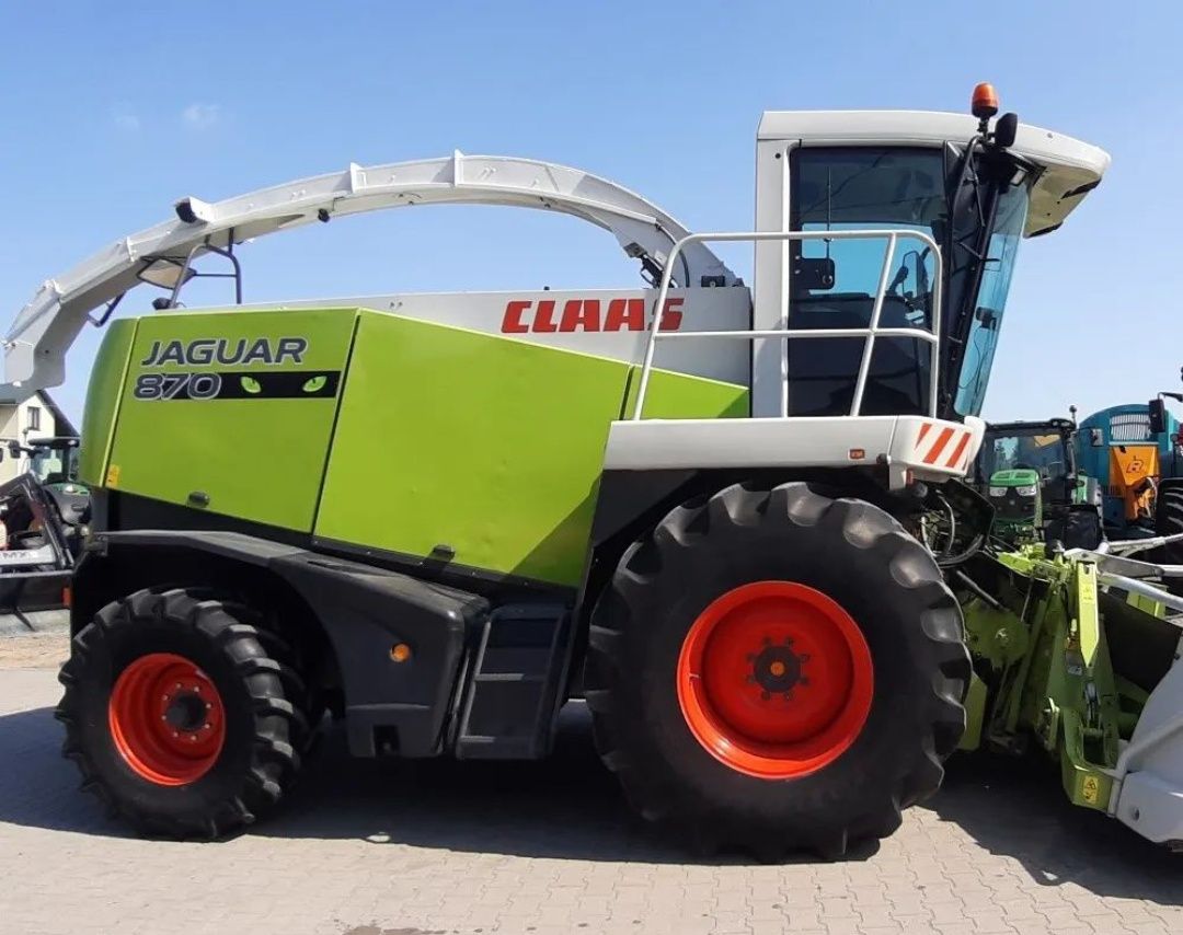 Claas Jaguar 870 Polshadan opkelib beraman