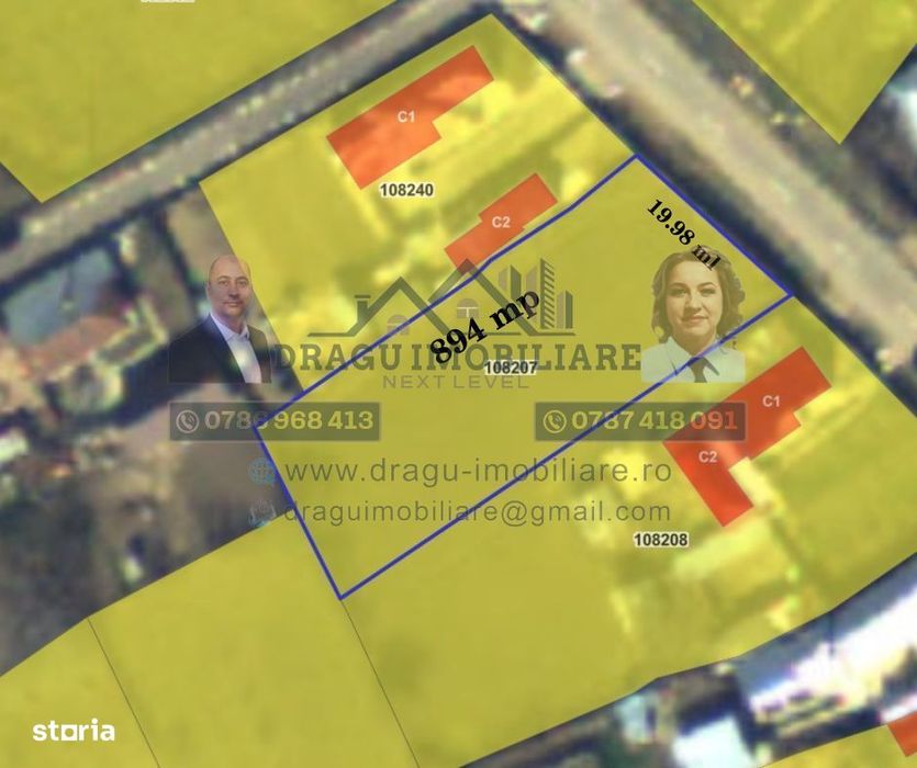 Teren de vânzare – Cosmesti Deal, zona Stadionului, jud. Galați