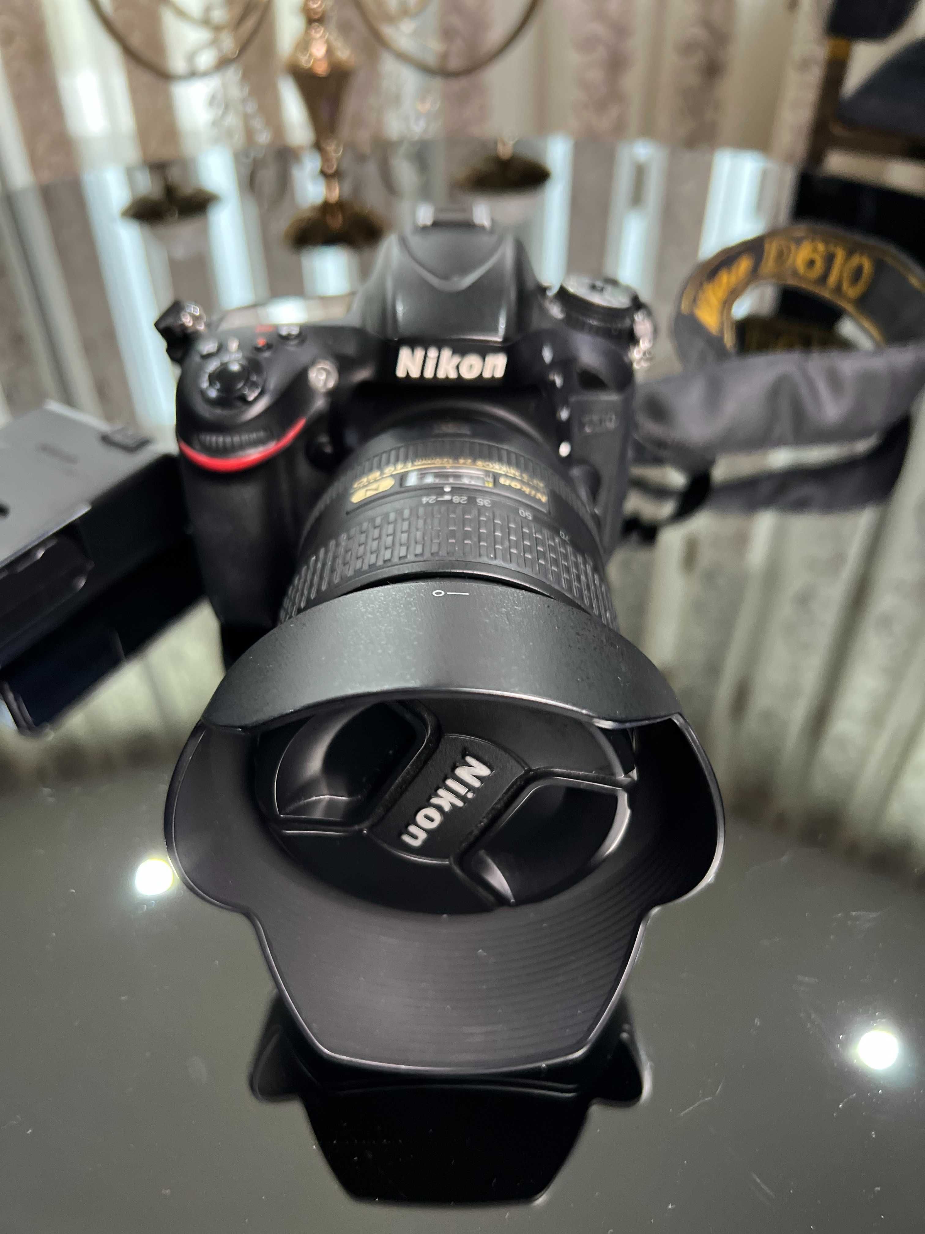 Nikon D610 cu Obiectiv Nikon 24 - 120 F4