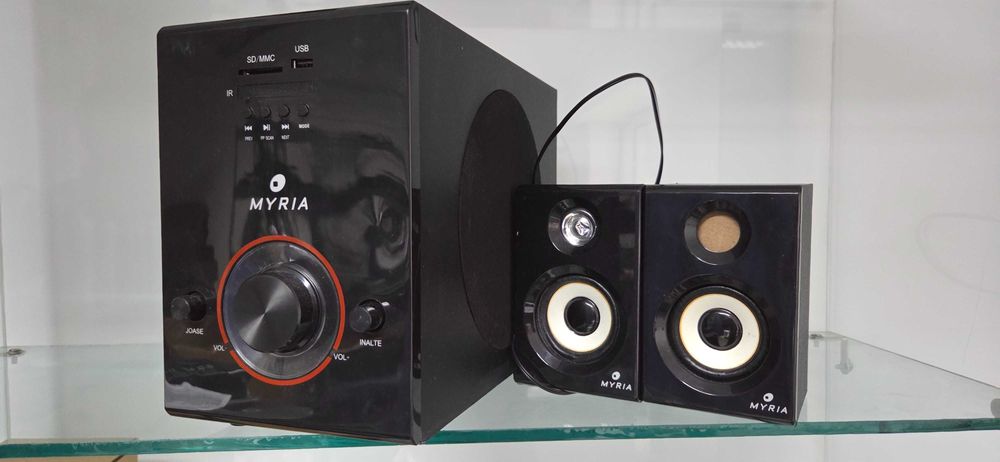 Boxă Bluetooth Myria RC-329A – stare excelentă, funcțională!