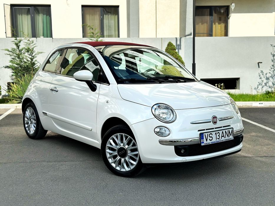 FIAT 500 Cabrio  2016 130.000 km REALI
