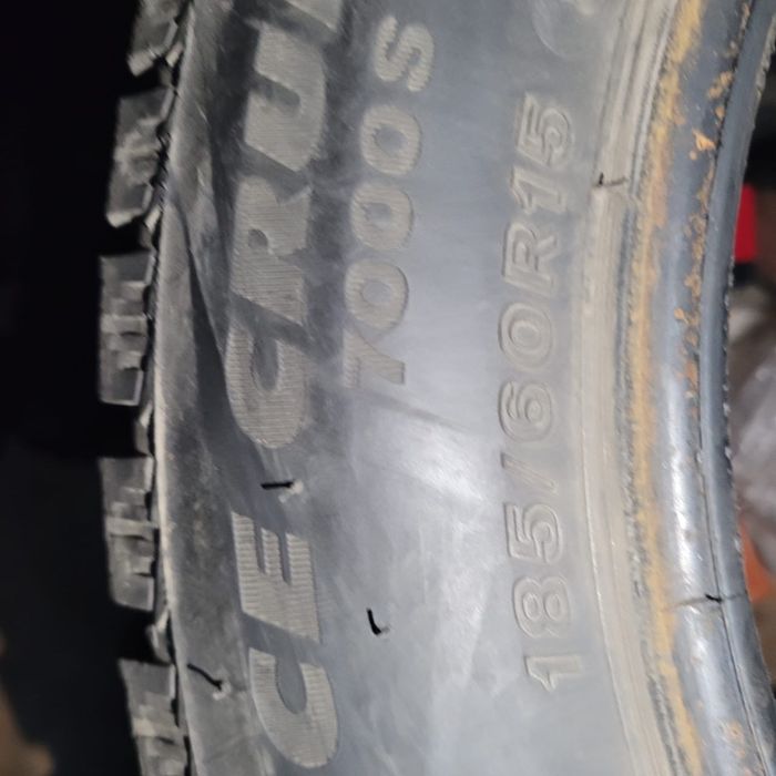 Резина зима 185/60 r15 Б/у 4 шт
